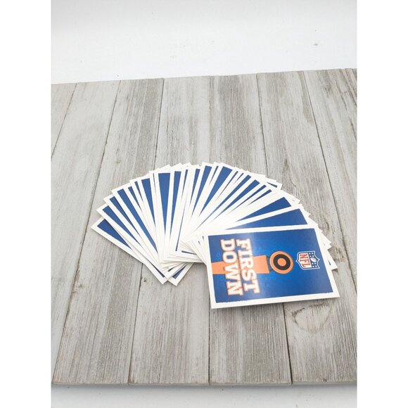 NFL-OPOLY Junior Game Replacement First Down 28 Cards - Picture 1 of 5